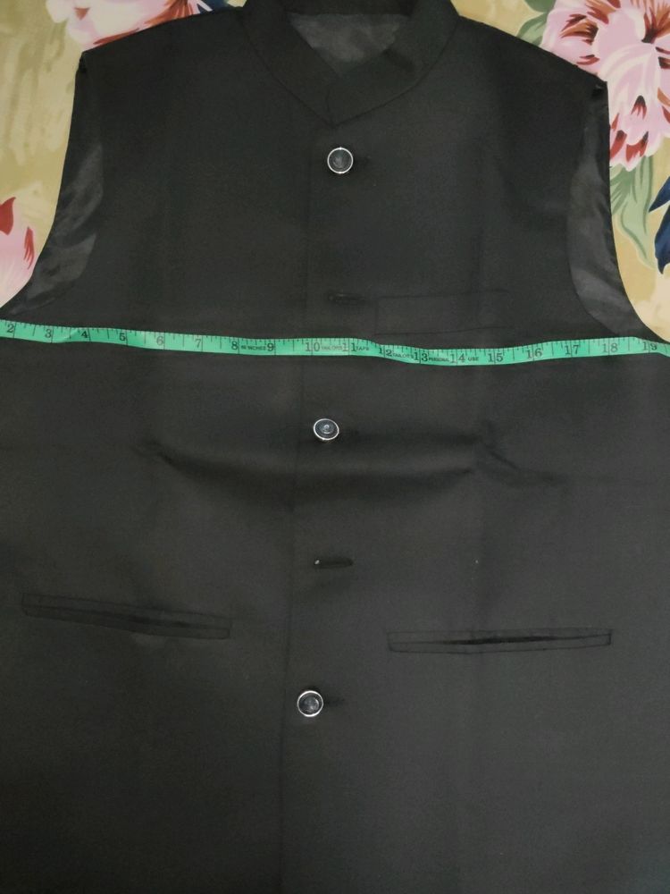 New Black Coti For Men