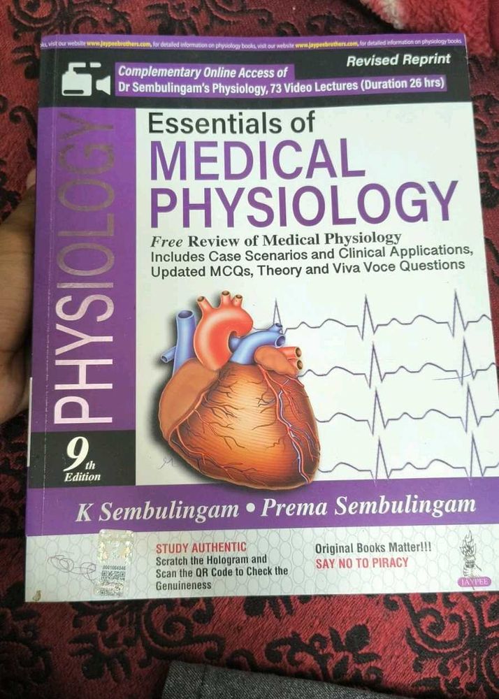 Essentials of Medical Physiology - 9th Edition wit