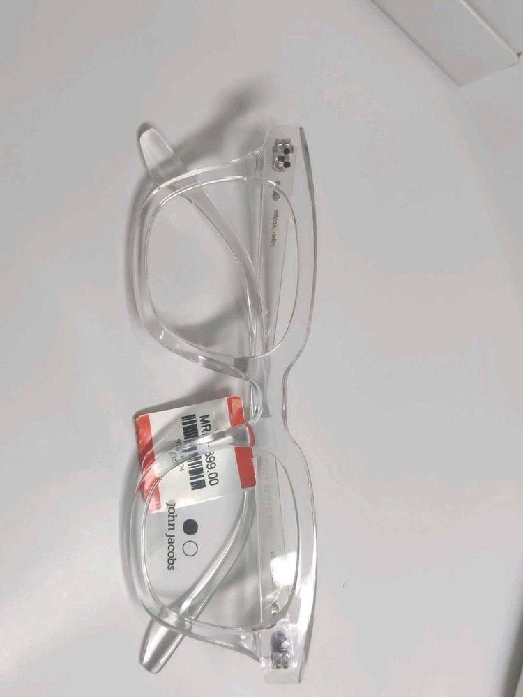 John Jacobs Clear Frame Spectacles