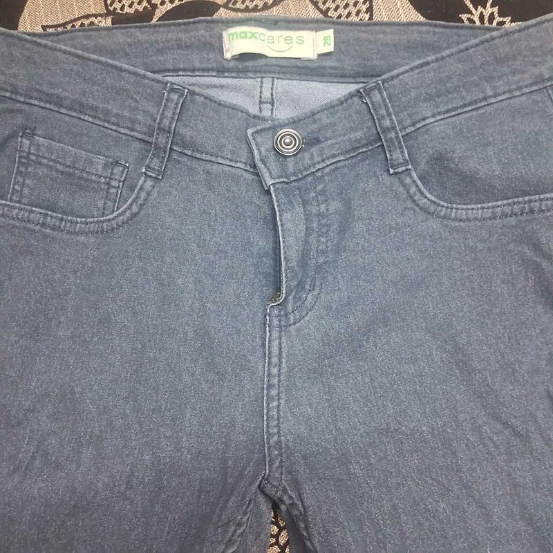 Maxcares Grey Denim Jeans