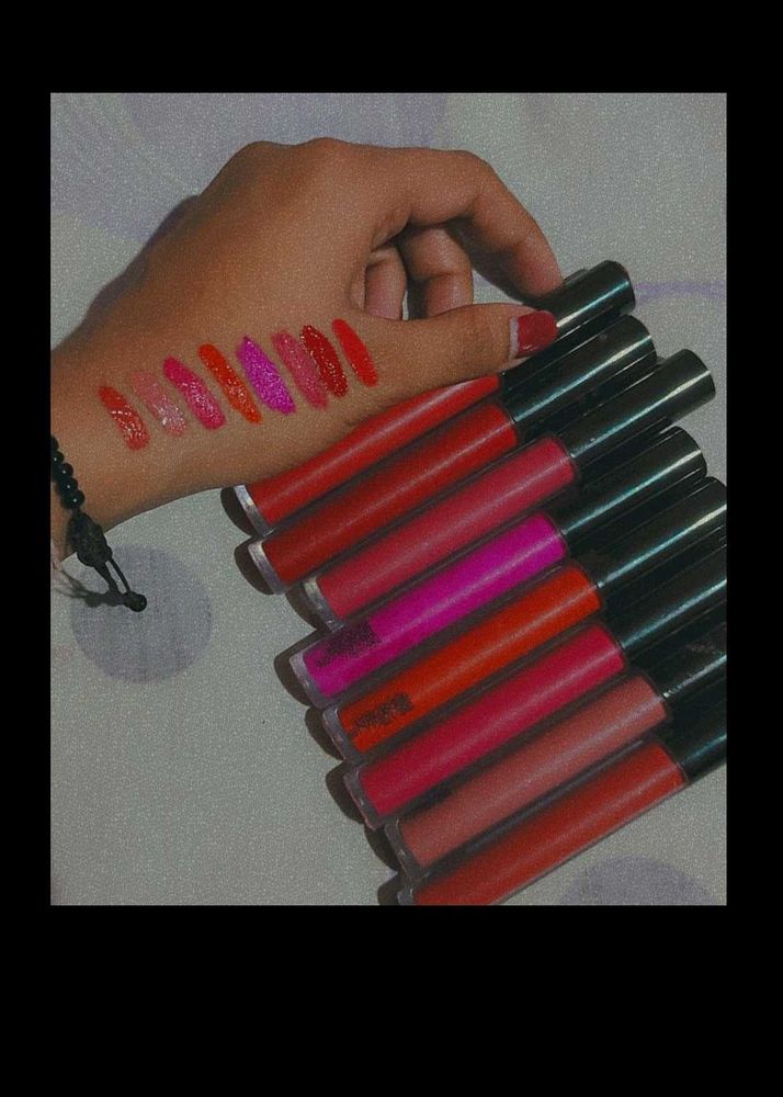 Combo ( Buy 8 Lipstick &amp;  Get One Red Kurti Free)