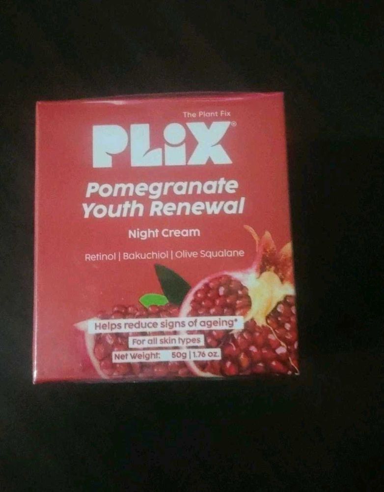 PLIX Pomegranate Youth Renewal Night Cream