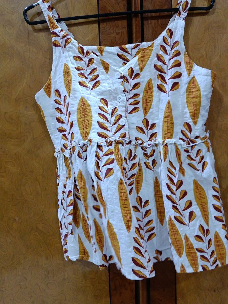 Cotton Crop Top L Size
