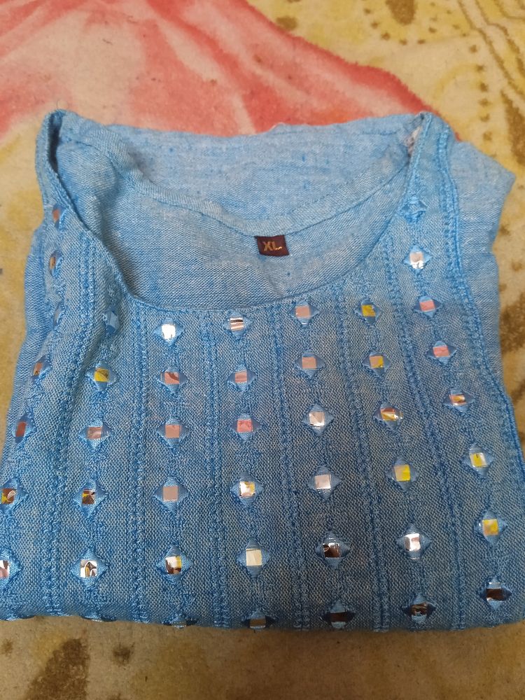 Light Blue Kurta