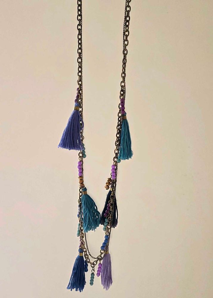 Boho Tassel Pendant Necklace