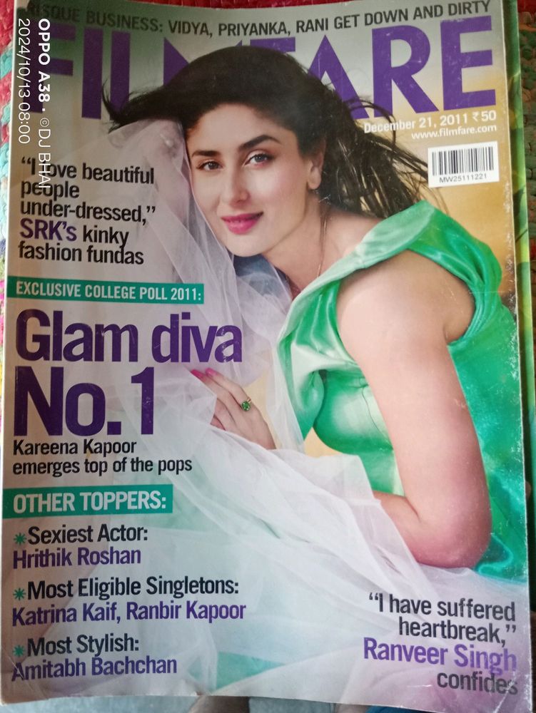 Vintage Filmfare Magazine