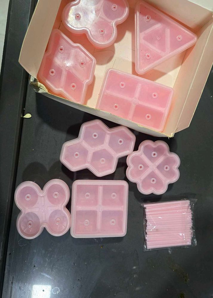 Fun Popsicle Molds - 8 Shapes! + star shape cake t