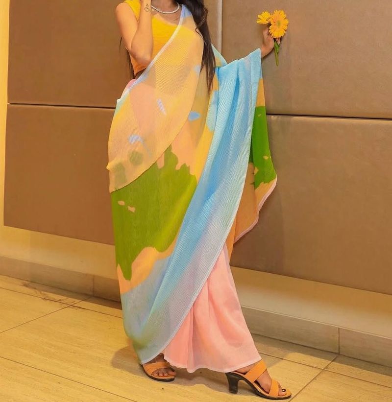 Beautiful Printed Saree