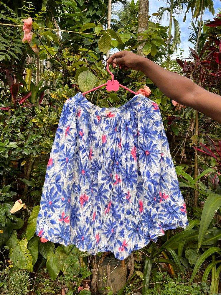 Bohemian Floral Print skirt
