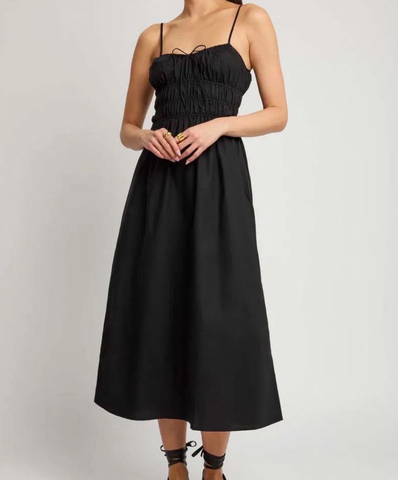Black Midi Dress