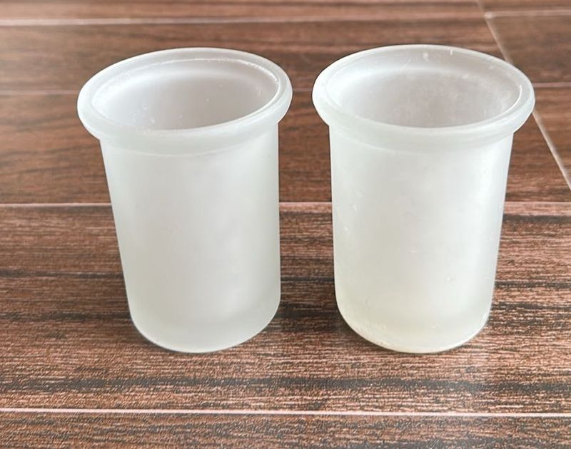 Frosted Glass Set of 2
