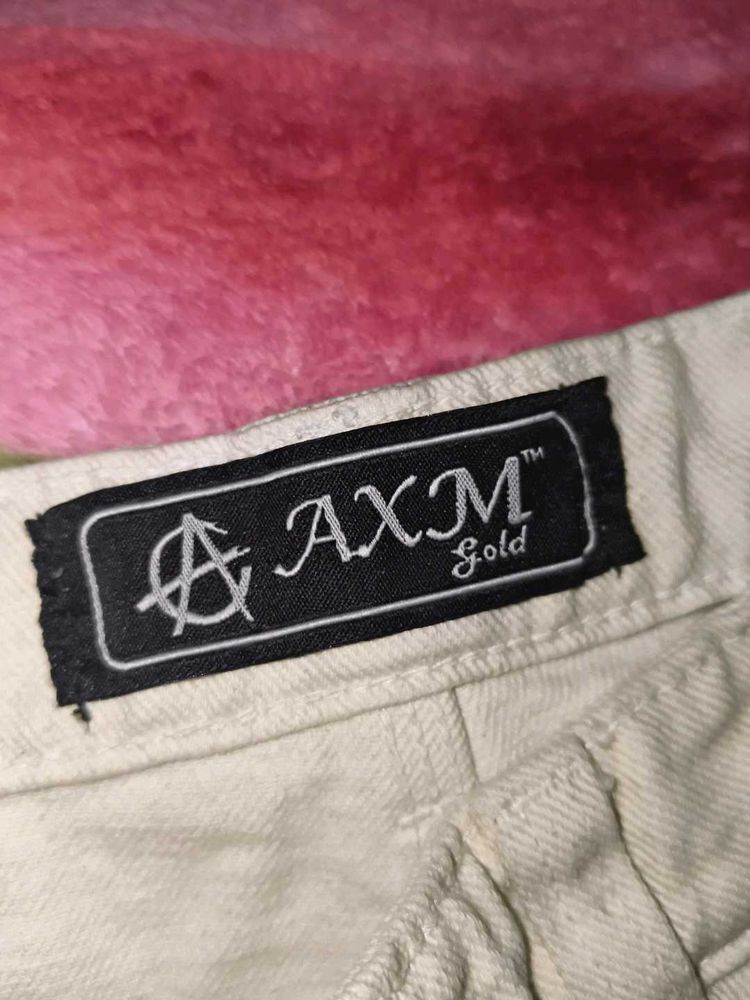 AXM Gold Jeans