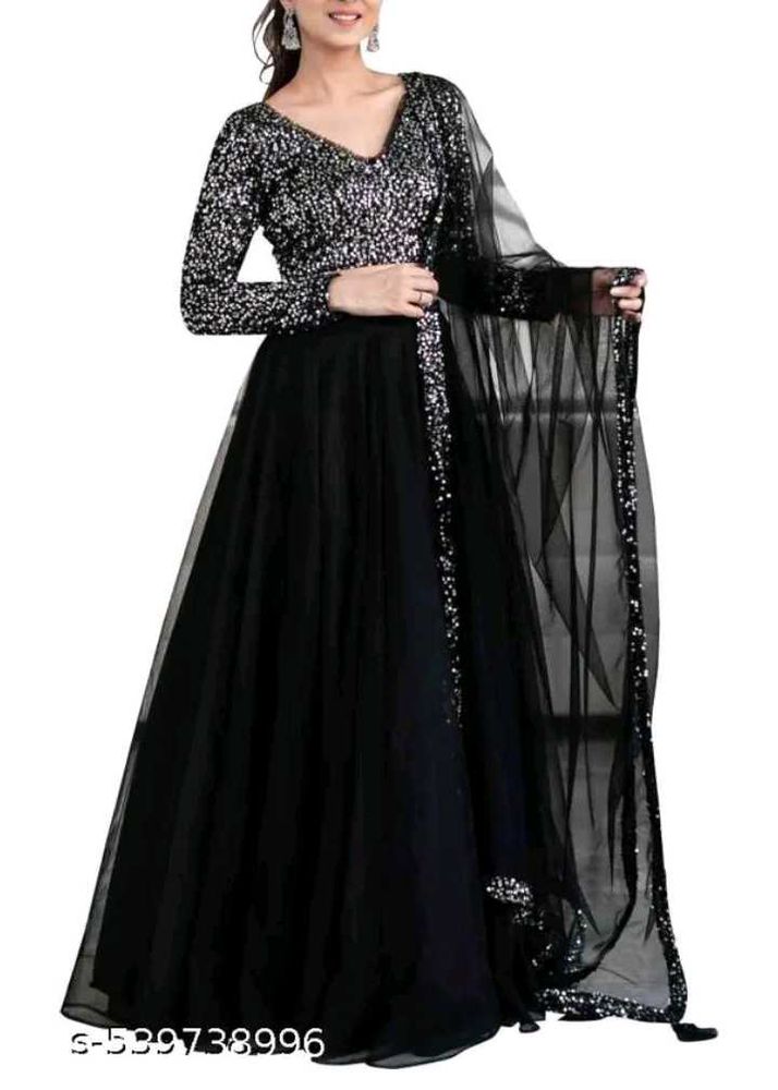 Elegant Black Lehenga