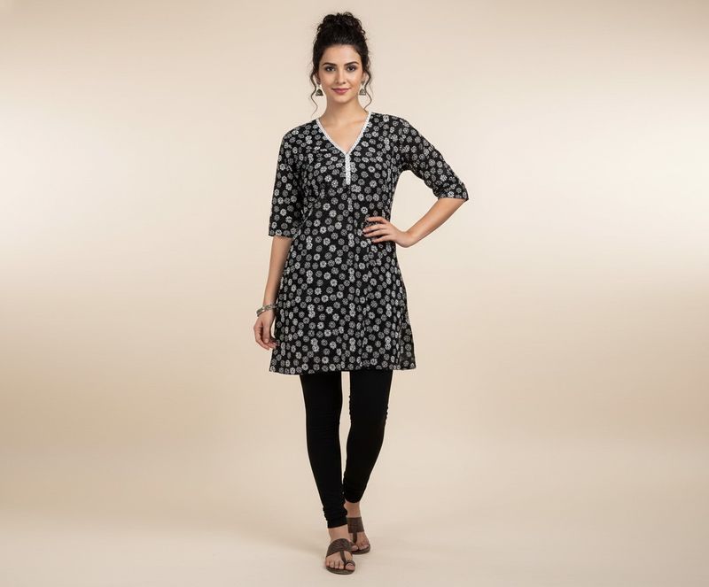 Black Kurta