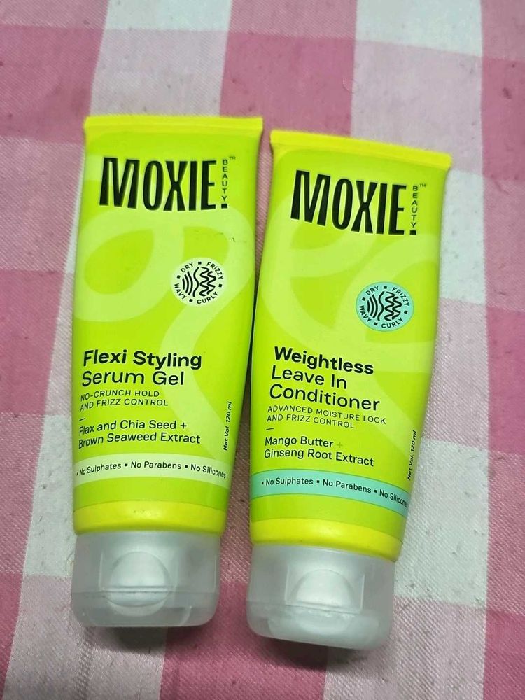 moxie conditioner and gel