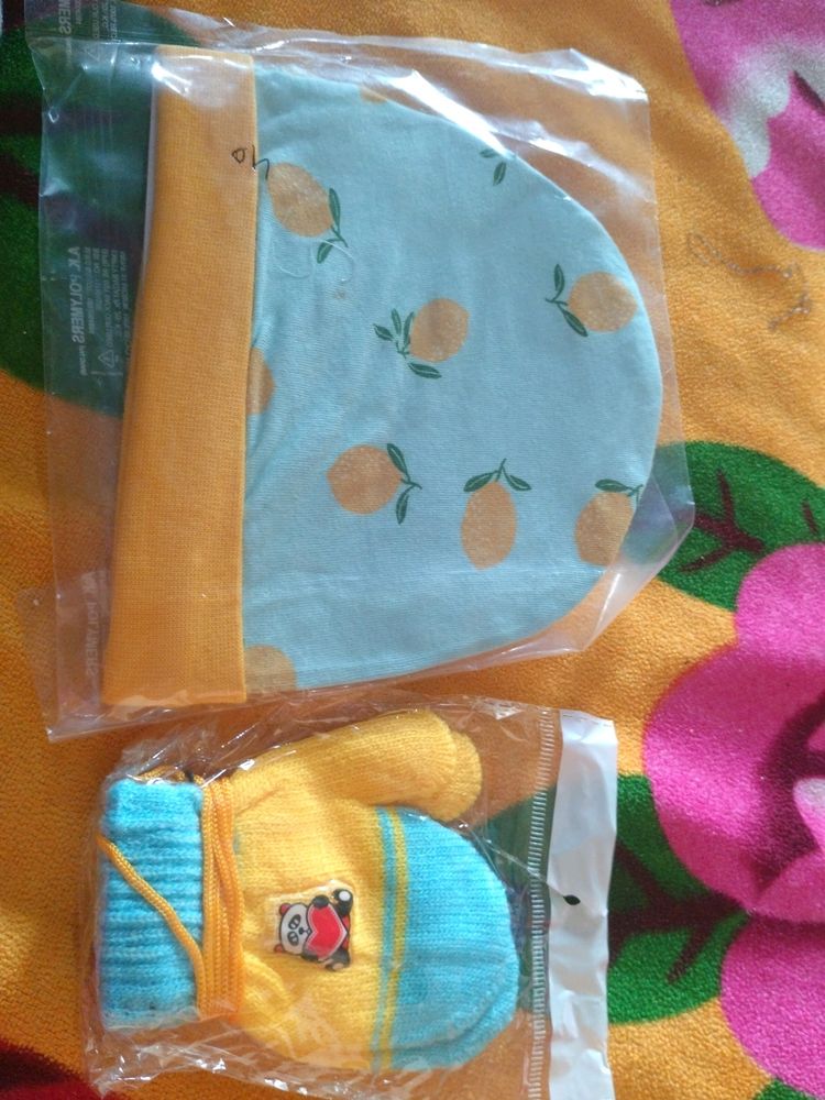 Baby Cap &amp;  Hand Socks