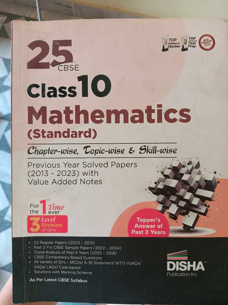 CBSE Class 10 Mathematics (Standard) Solved Papers