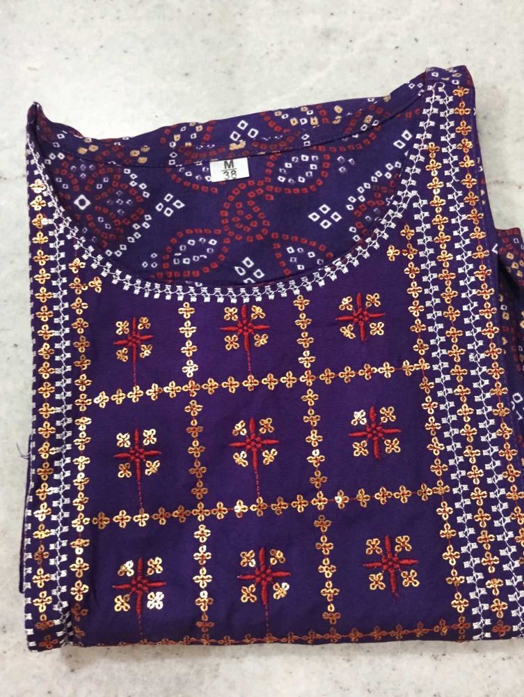 Rajasthani Bandhej Kurti In Sale For Summer