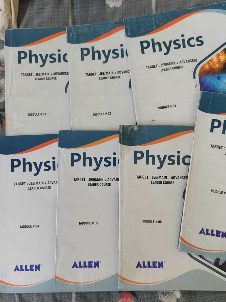 Books > Exam Prep | Allen Physics jee Main+Advanced All modules | Freeup