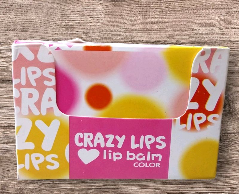 Krazy Lips Lip Balm Colour. 👄 Pack Of 12