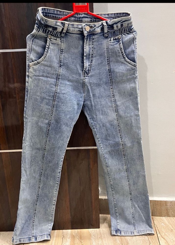 LIGHT Wash and Charcoal Jeans