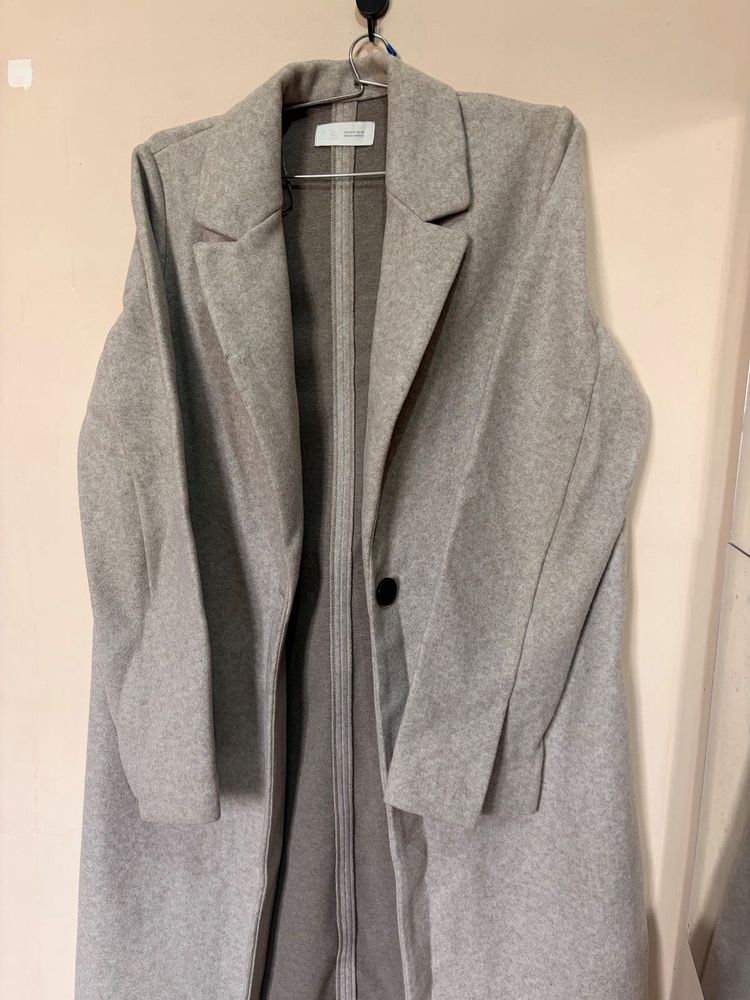 Classic Grey Long Coat