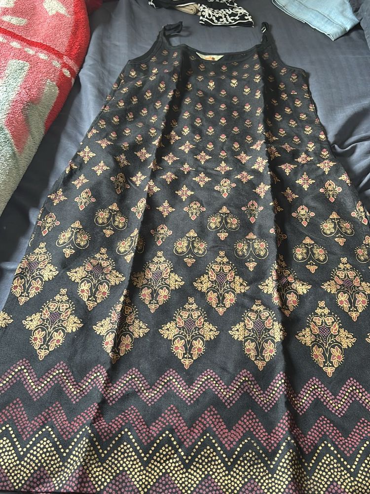 Black Beautiful Kurti
