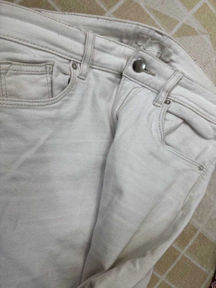 H&amp;M Jeans White Skinny Fit