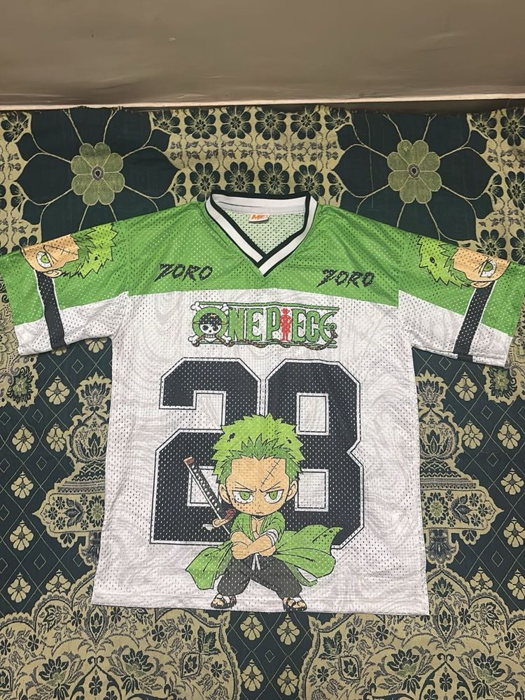 One Piece Zoro Jersey Shirt