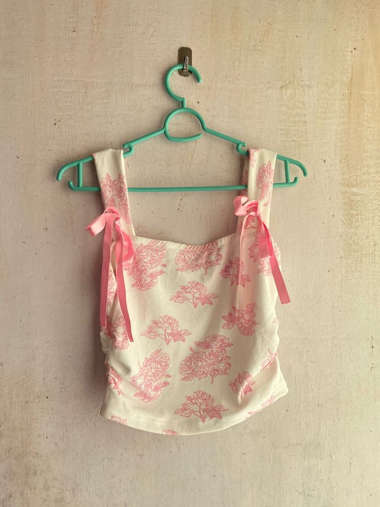 cute Korean crop top