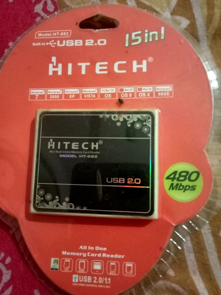 USB 5 In 1 Card Reader