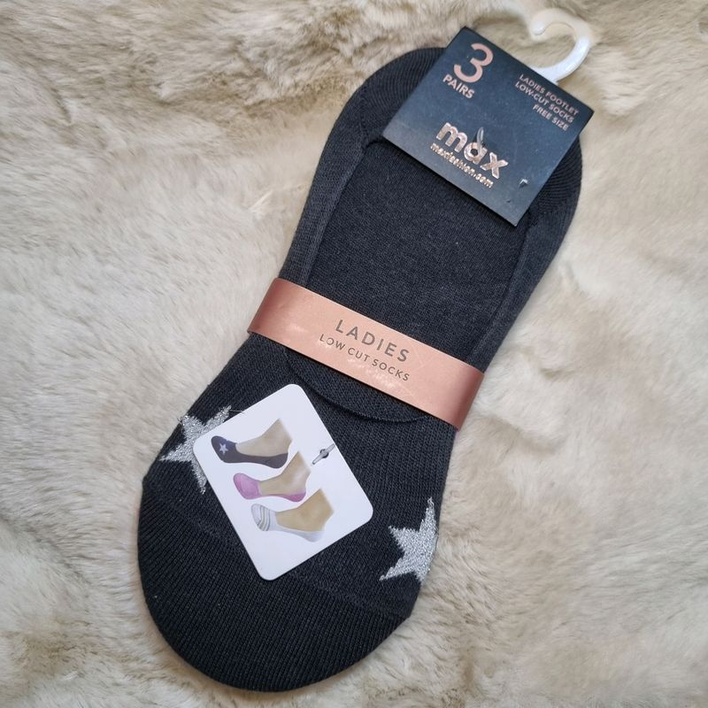 Low Cut Socks 3 Pairs