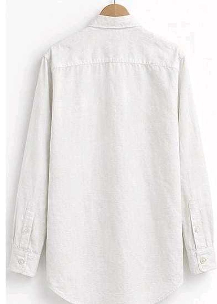 Classic White Long Sleeve Shirt