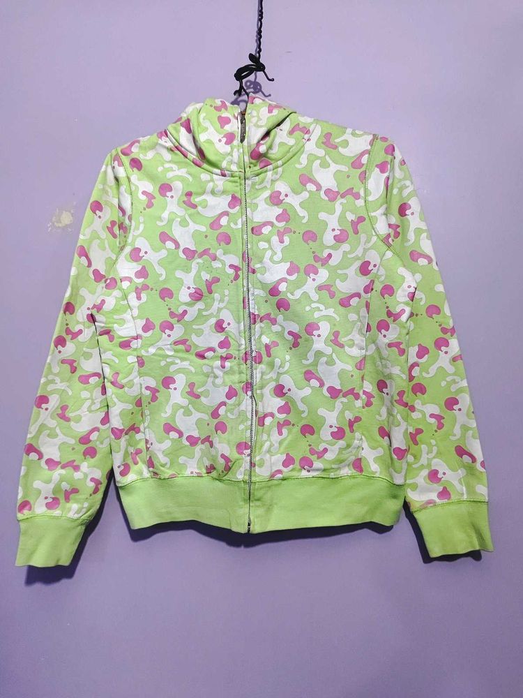 devil nut Fun Patterned Hoodie