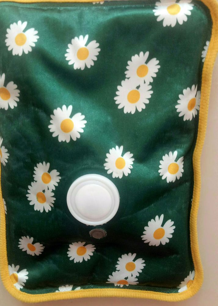 Daisy Print Hot Water Bottle