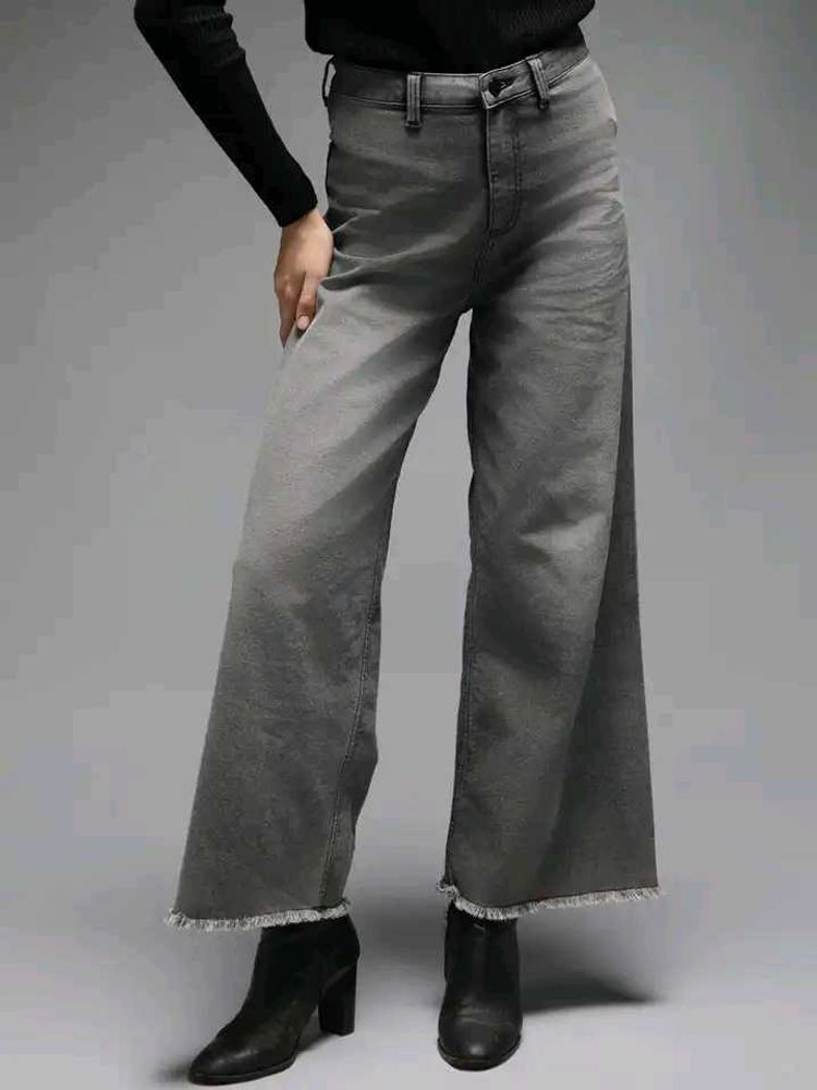 New Baggy Gray Stylish Denim Jeans | High Star
