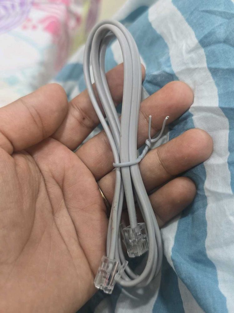 Gray Phone Cable