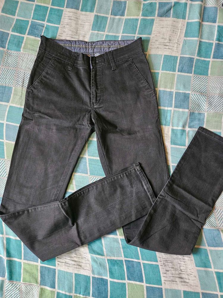 Men's Black Chinos