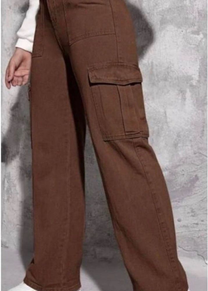 Brown Cargo Pants
