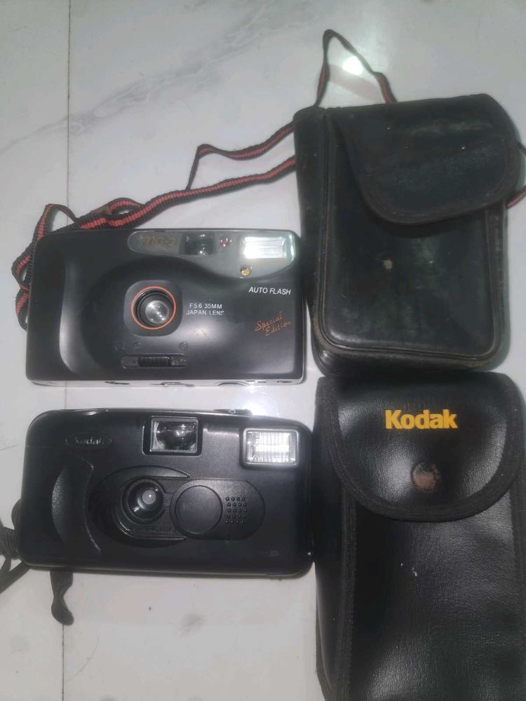 Vintage MG-2 and kodak k10  Film Camera