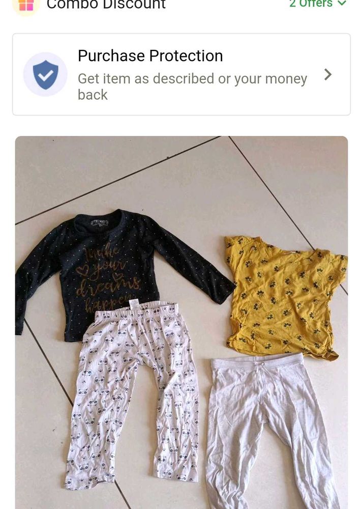 kids daily wear combo