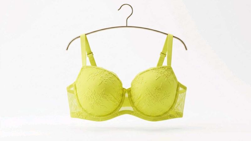 H&amp;M Yellow Lace Bra