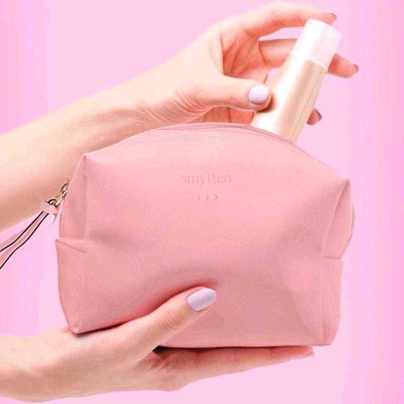Cute Pink Cosmetic Bag