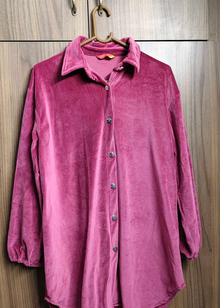 Vishudh Corduroy Shirt - A Touch of Retro Chic