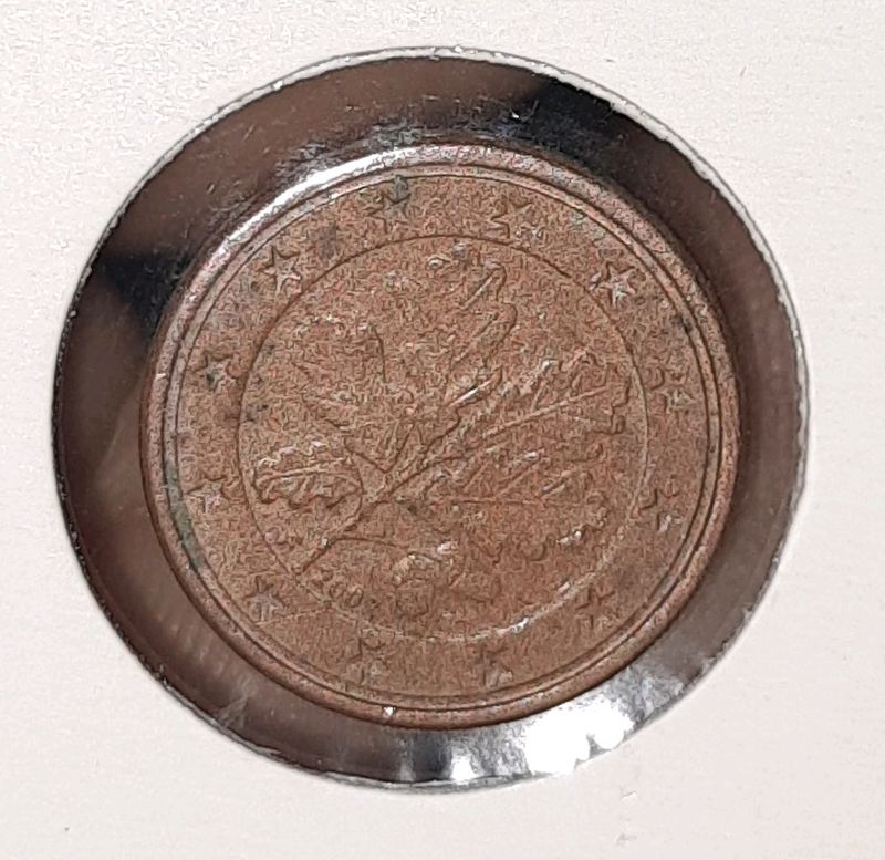 Rare Collection  Of Antique Coin Netgerlands 1 Cent Euro