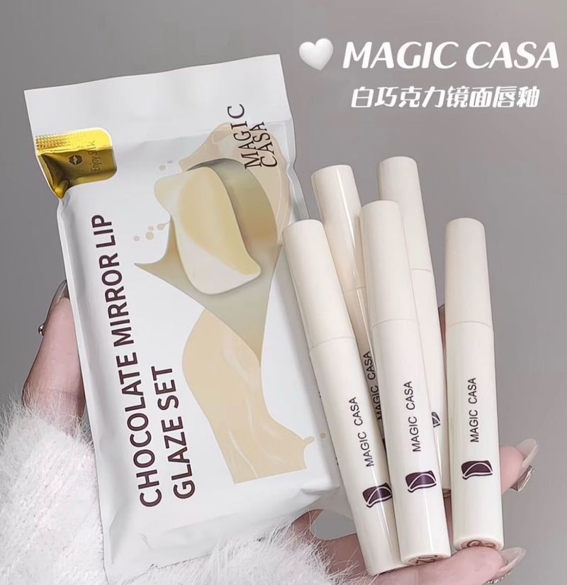 SET OF 5 KOREAN LIPSTICK ULTRA GLOSSY