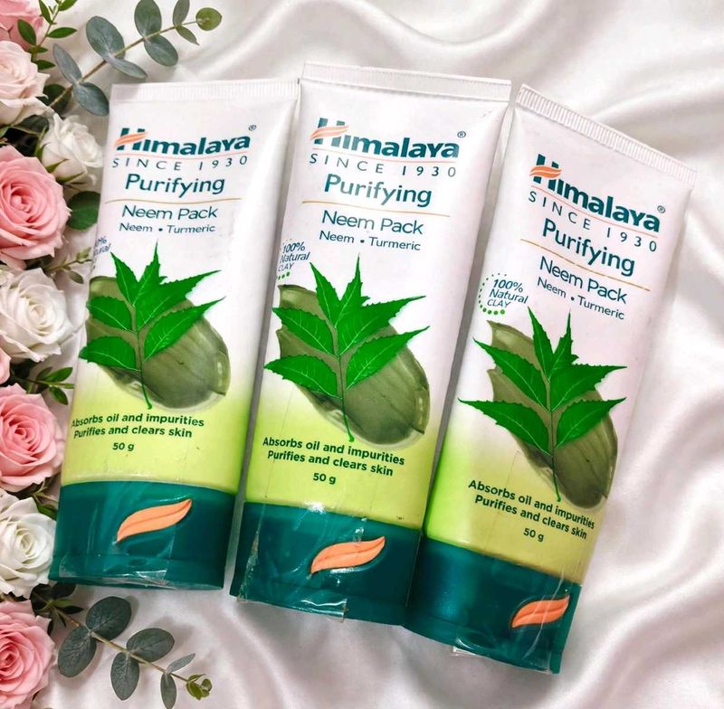 Himalaya Purifying Neem Face Pack - 3 Pcs