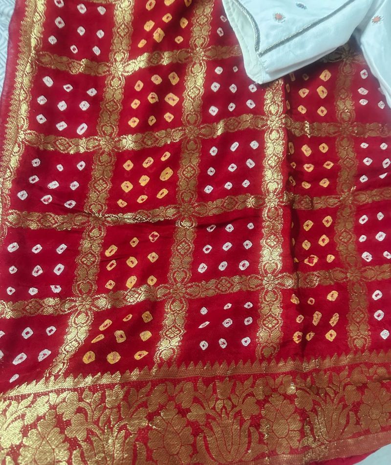 Bandhej Saree