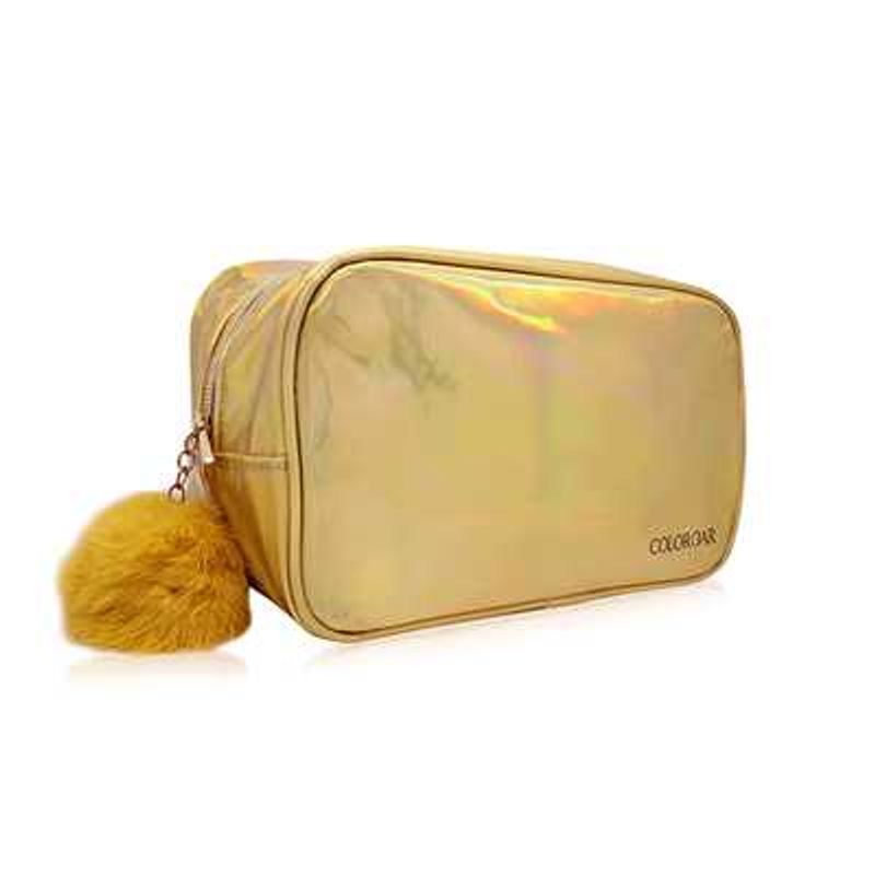 ColorbarGold Holographic Cosmetic Pouch