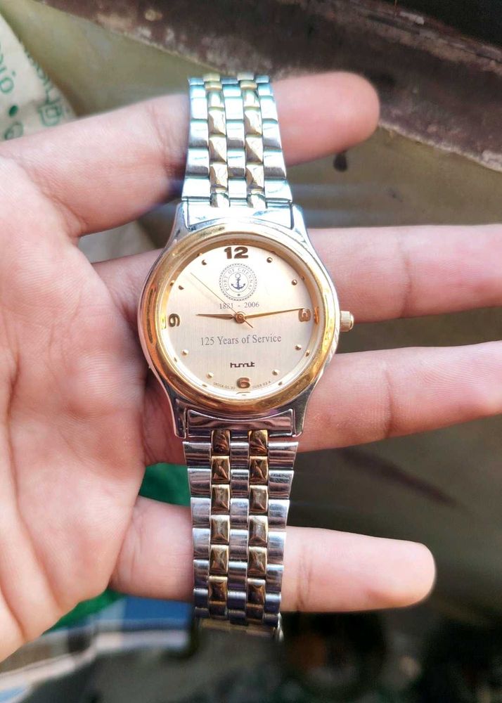 Vintage HMT 125 Years of Service Watch